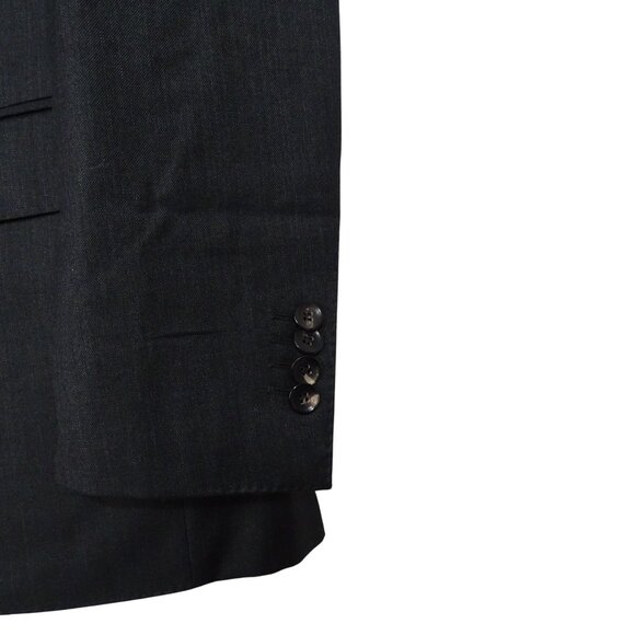 Suitsupply Zignone Napoli 2-Button Wool Suit Jacket Grey Regular Fit Men Size 46 - Picture 2 of 12